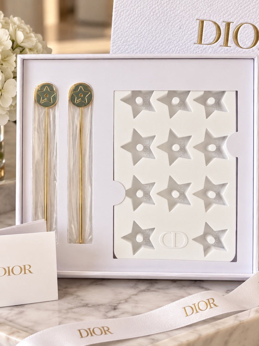 DIOR Beverage Set Summer 2026 Limited Edition Platinum Gift Set New In Box